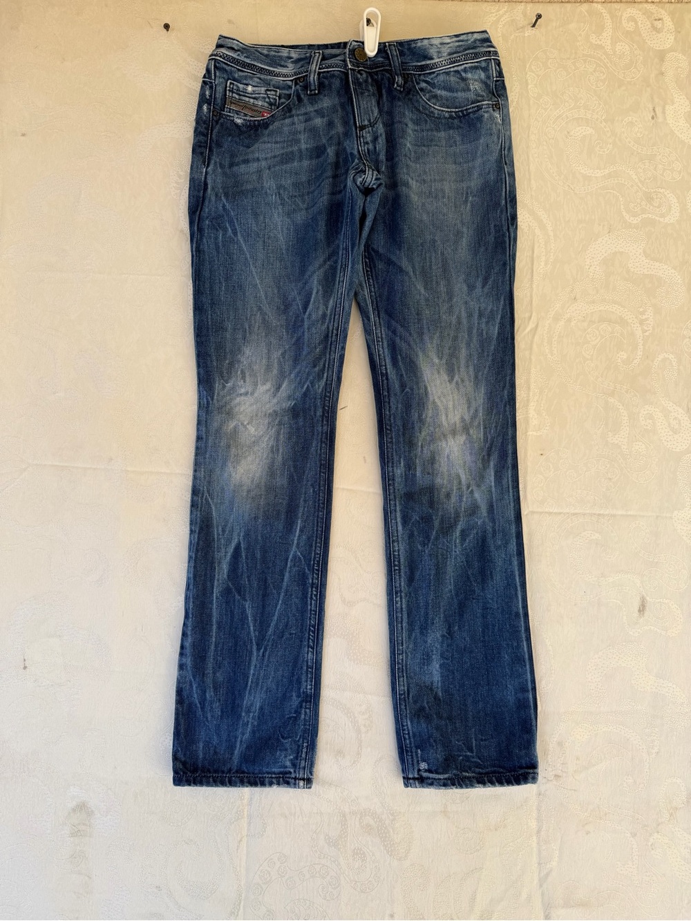 Diesel Lowky Women's Blue Straight Leg Jeans